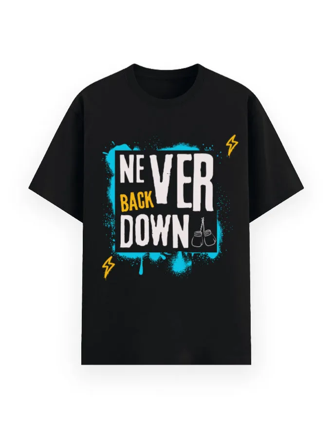 Never Back Down Unisex Classic T-Shirt