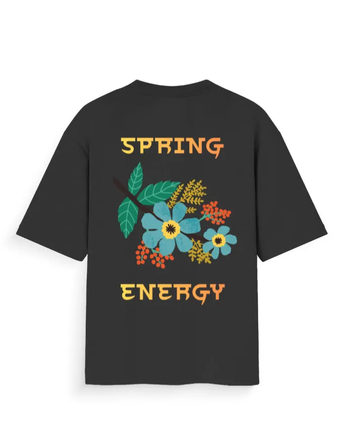 Spring Energy Unisex Oversized T-Shirt