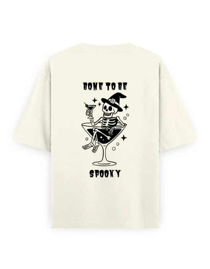 Bone to be Spooky Unisex Oversized T-Shirt