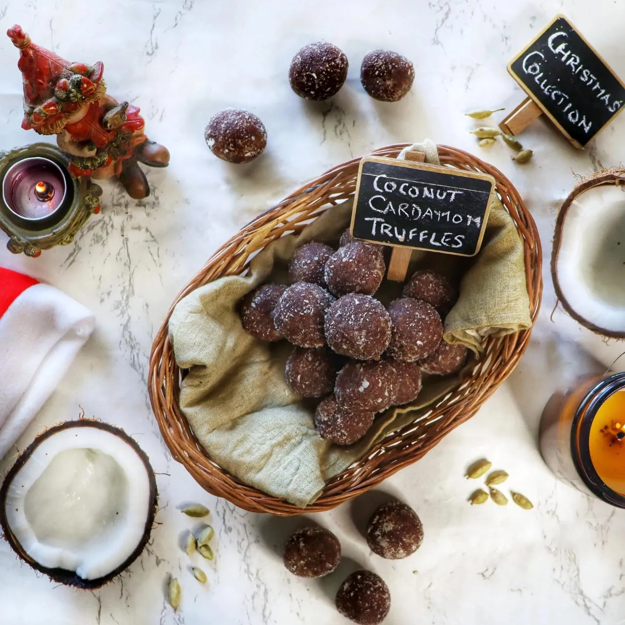 Coconut Cardamom Bliss Truffle | Premium Gift Boxes